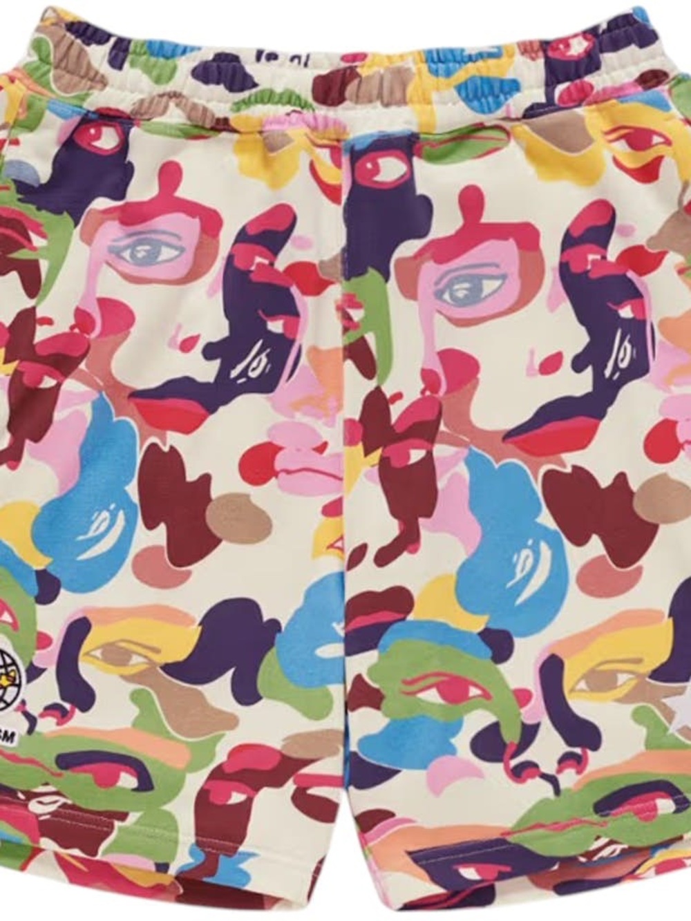 Bape x KIDSUPER Multi Camo Shorts